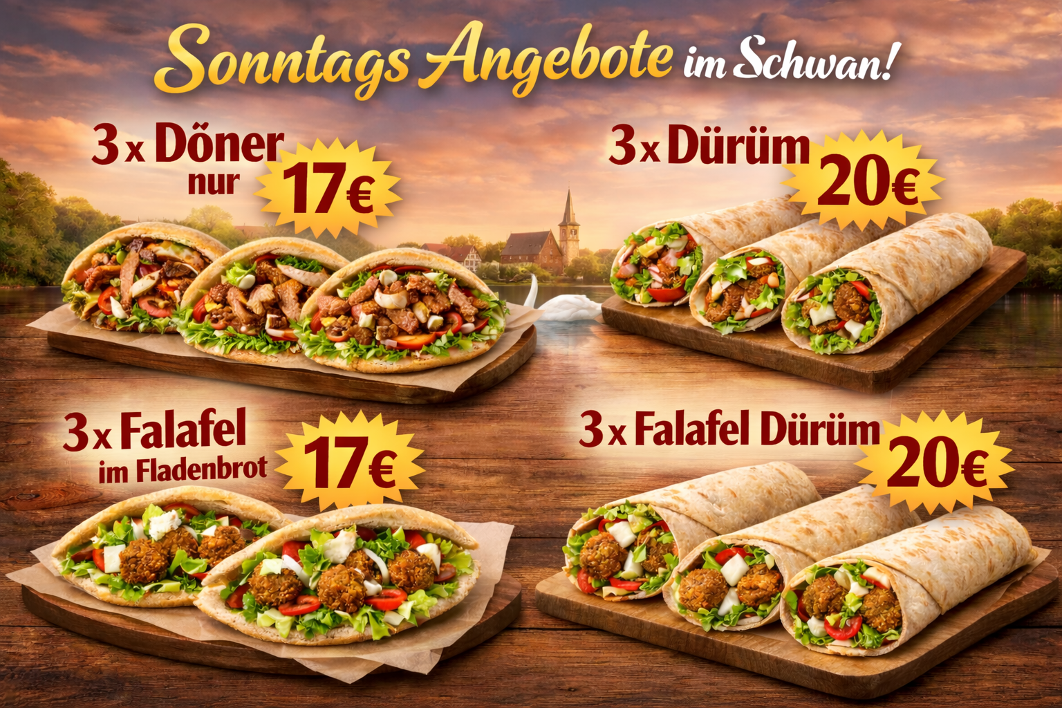 Sonntags Angebote